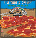 Screamin' Sicilian Thin Crust Pepperoni Frozen Pizza 18.4 Oz