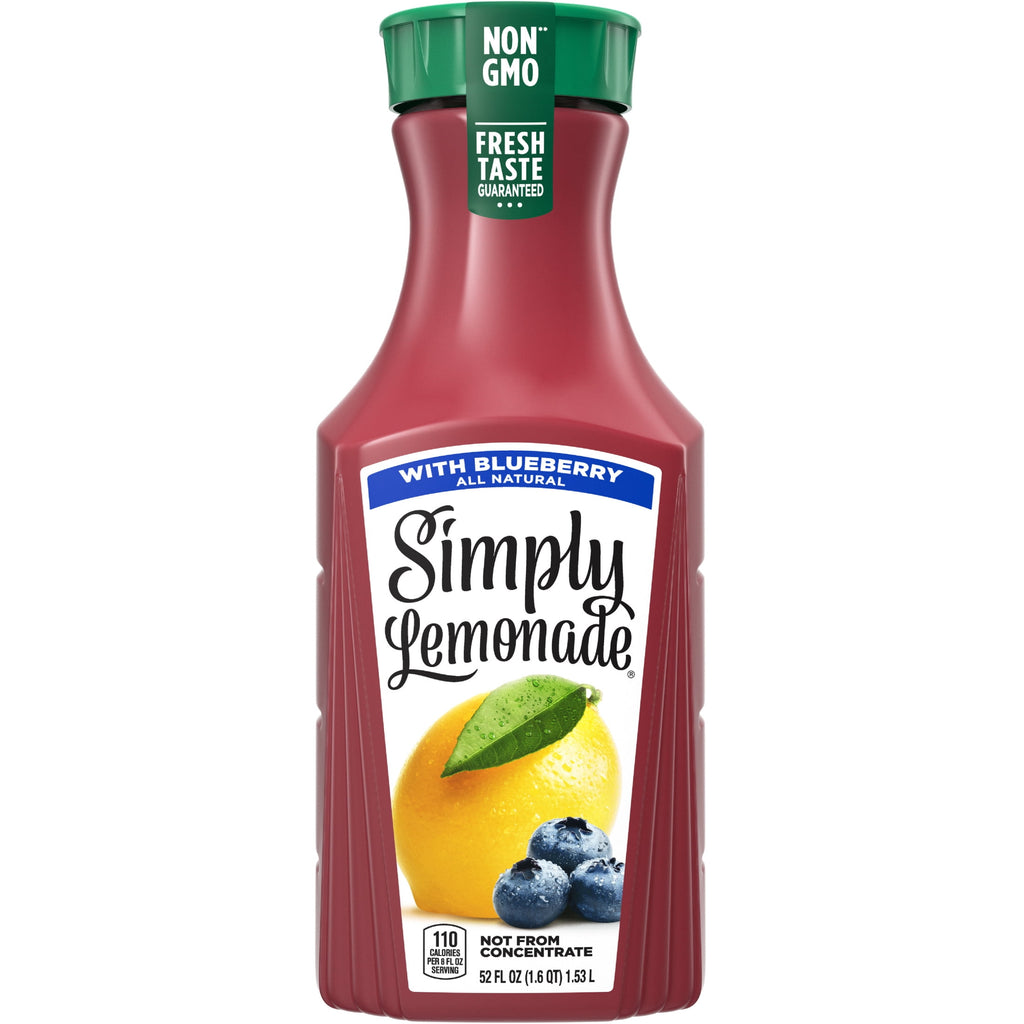Simply Lemonade with Blueberry Bottle 52 fl oz