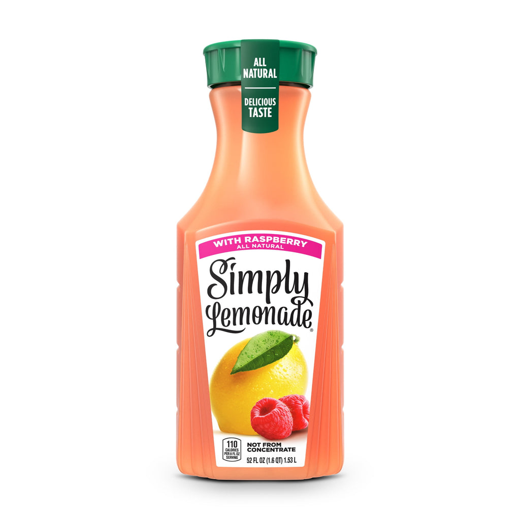 Simply Lemonade with Raspberry Bottle 52 fl oz