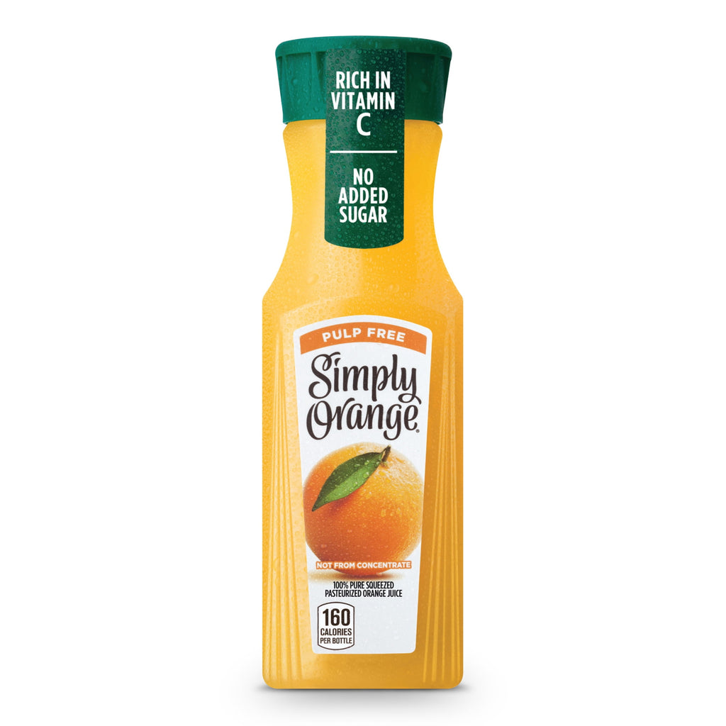 Simply Orange Pulp-Free Orange Juice 11.5 fl oz