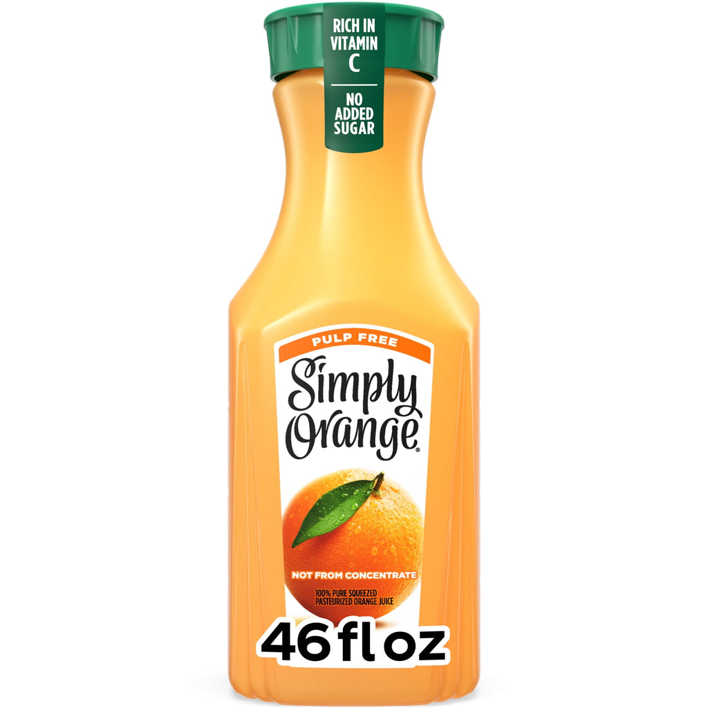 Simply Orange Pulp-Free Orange Juice 46 fl oz