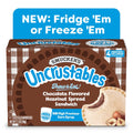 Smucker's Uncrustables Chocolate Flavored Hazelnut Spread Sandwiches Frozen 4 Count 7.2 Oz