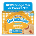 Smucker's Uncrustables Peanut Butter & Honey Spread Sandwiches 4 Count 2 Oz Each Frozen