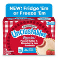 Smucker's Uncrustables Peanut Butter & Strawberry Jam Sandwiches Frozen 4 Count 8 Oz