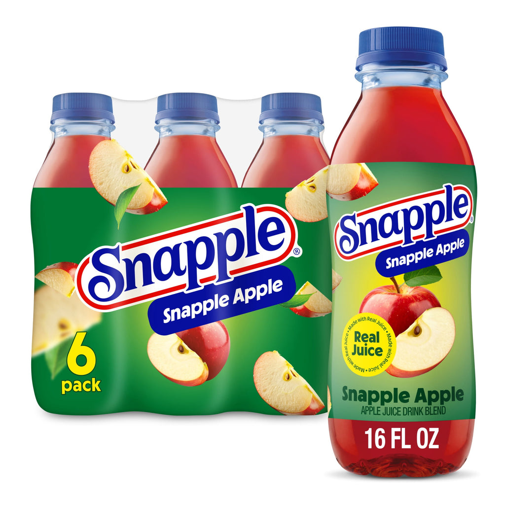 Snapple Apple Juice Drink 16 fl oz 6 Pack