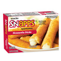 Snapps Mozzarella Cheese Sticks Frozen 5 Oz Box 10 Count