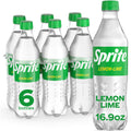 Sprite Lemon-Lime Caffeine Free Soda Pop Bottles 16.9 Fl Oz 6 Pack