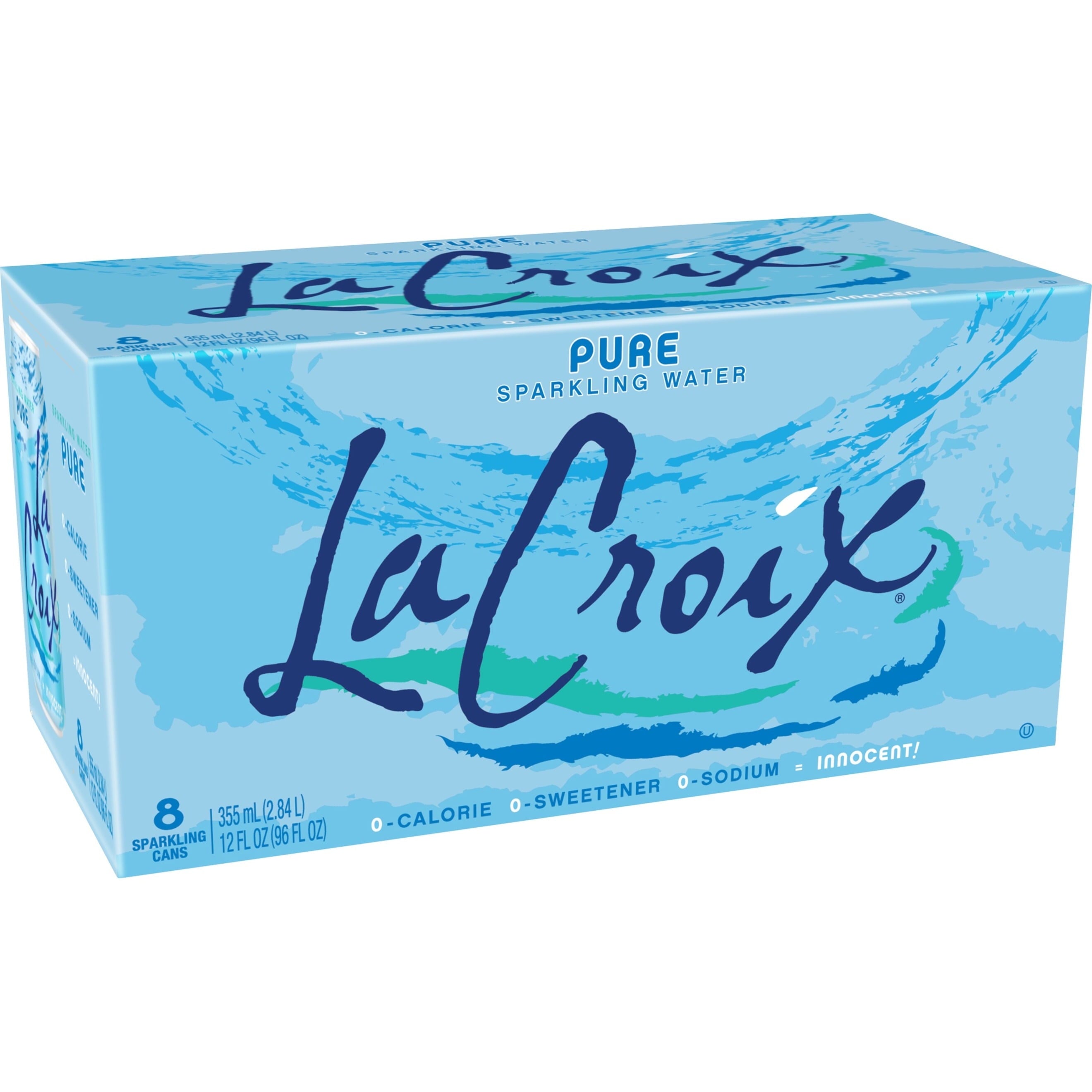 LaCroix Cúrate Purified Sparkling Water 12 fl oz Cans 8 Pack