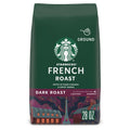 Starbucks at Home French Roast Naturally Caffeinated Dark Ground Coffee 28 oz Bag