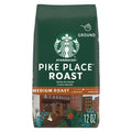 Starbucks at Home Pike Place Roast Naturally Caffeinated Medium Ground Coffee 12 oz Bag