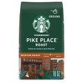 Starbucks Pike Place Roast Naturally Caffeinated Medium Ground Coffee 18 oz Bag
