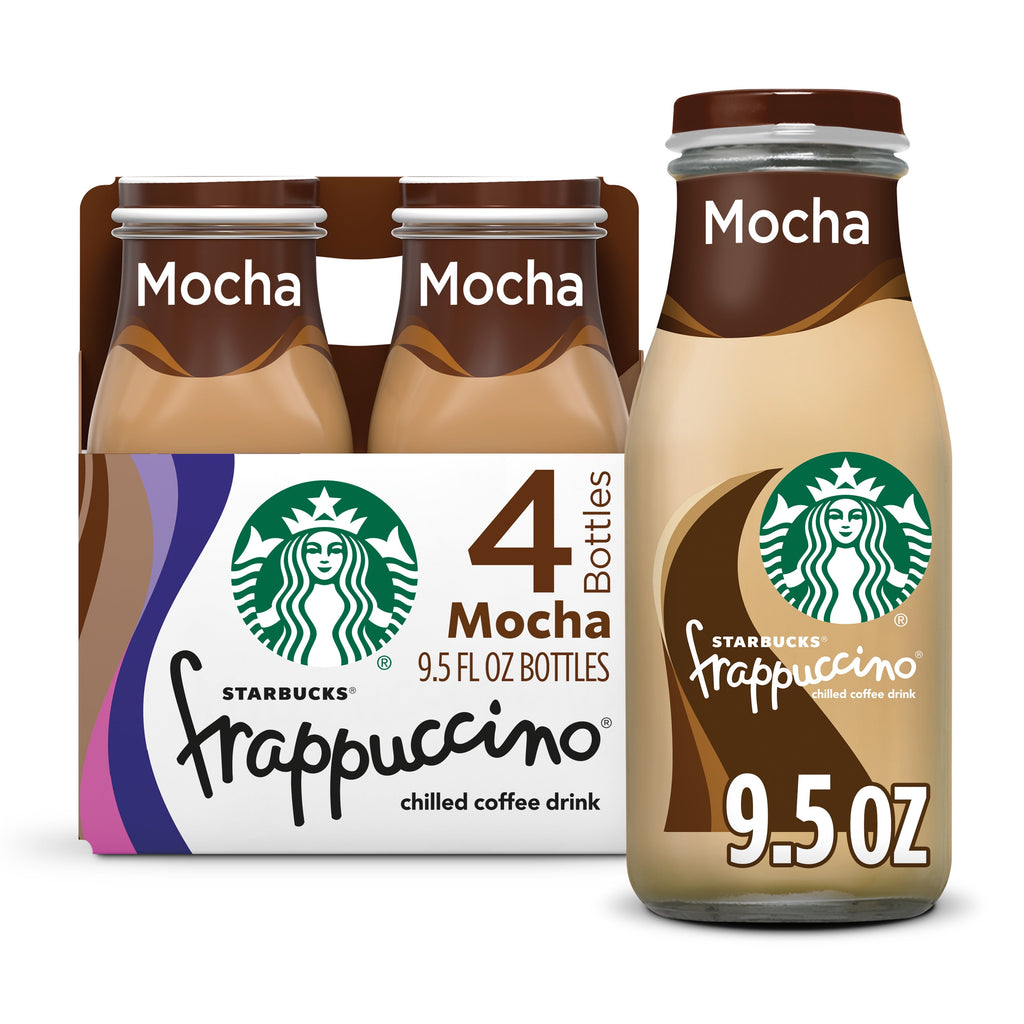 Starbucks Frappuccino Mocha Iced Coffee 9.5 fl oz 4 Pack
