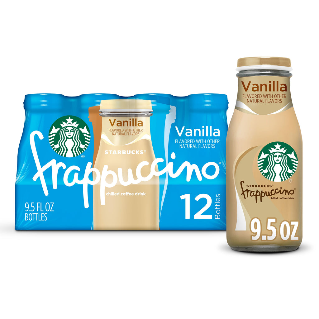 Starbucks Frappuccino Iced Coffee Drink 9.5 fl oz 12 Pack Bottles