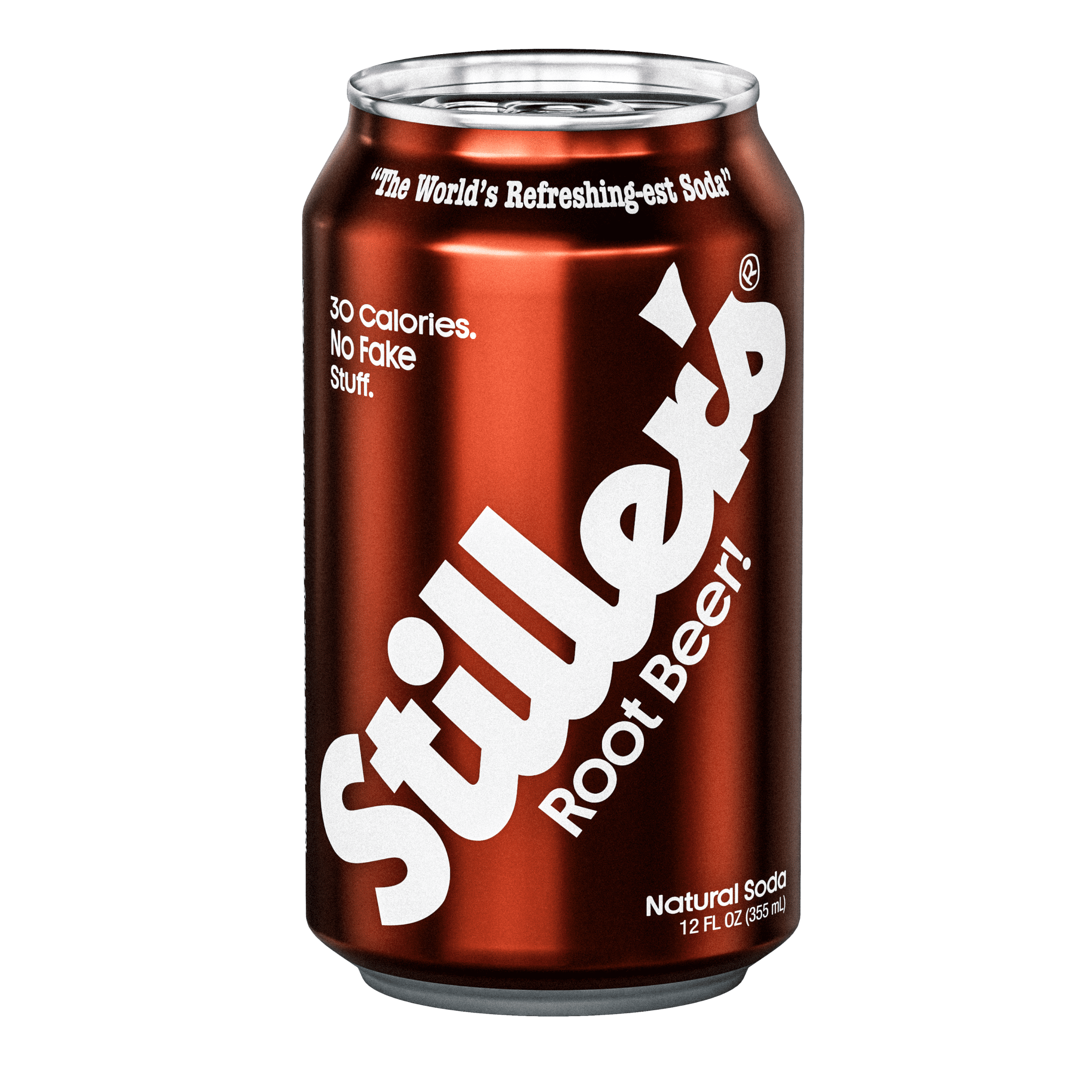 Stiller's Root Beer Natural Soda Pop Cans 12 Fl Oz 12 Pack