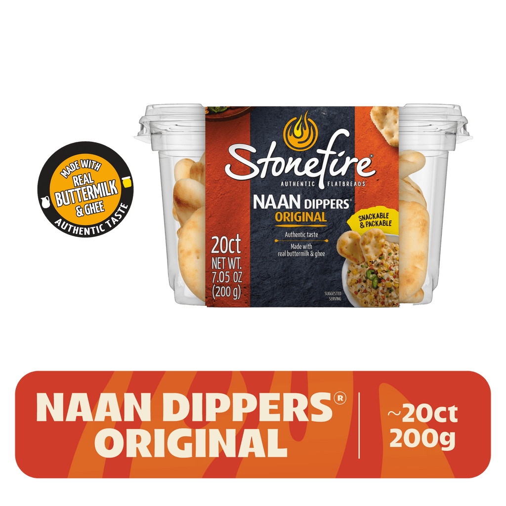 Stonefire Original Naan Dippers Butter Flavor 7.05 Oz 1 Count