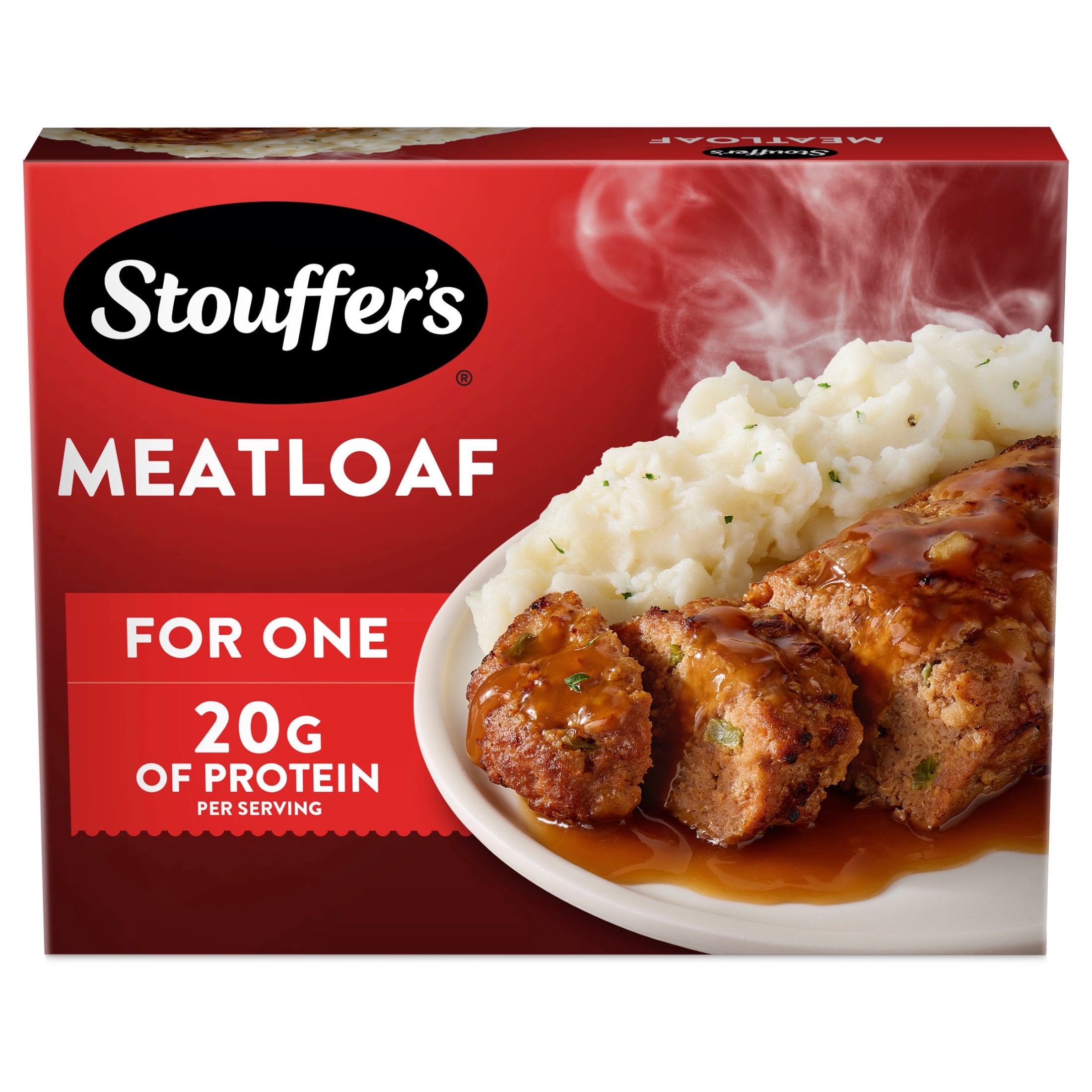 Stouffer's Classic Meatloaf Single Serve Microwave Dinner Frozen 9.875 Oz