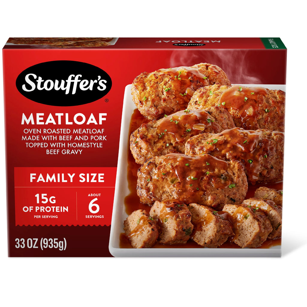 Stouffer's Meatloaf Frozen Family Size Meal 33 Oz
