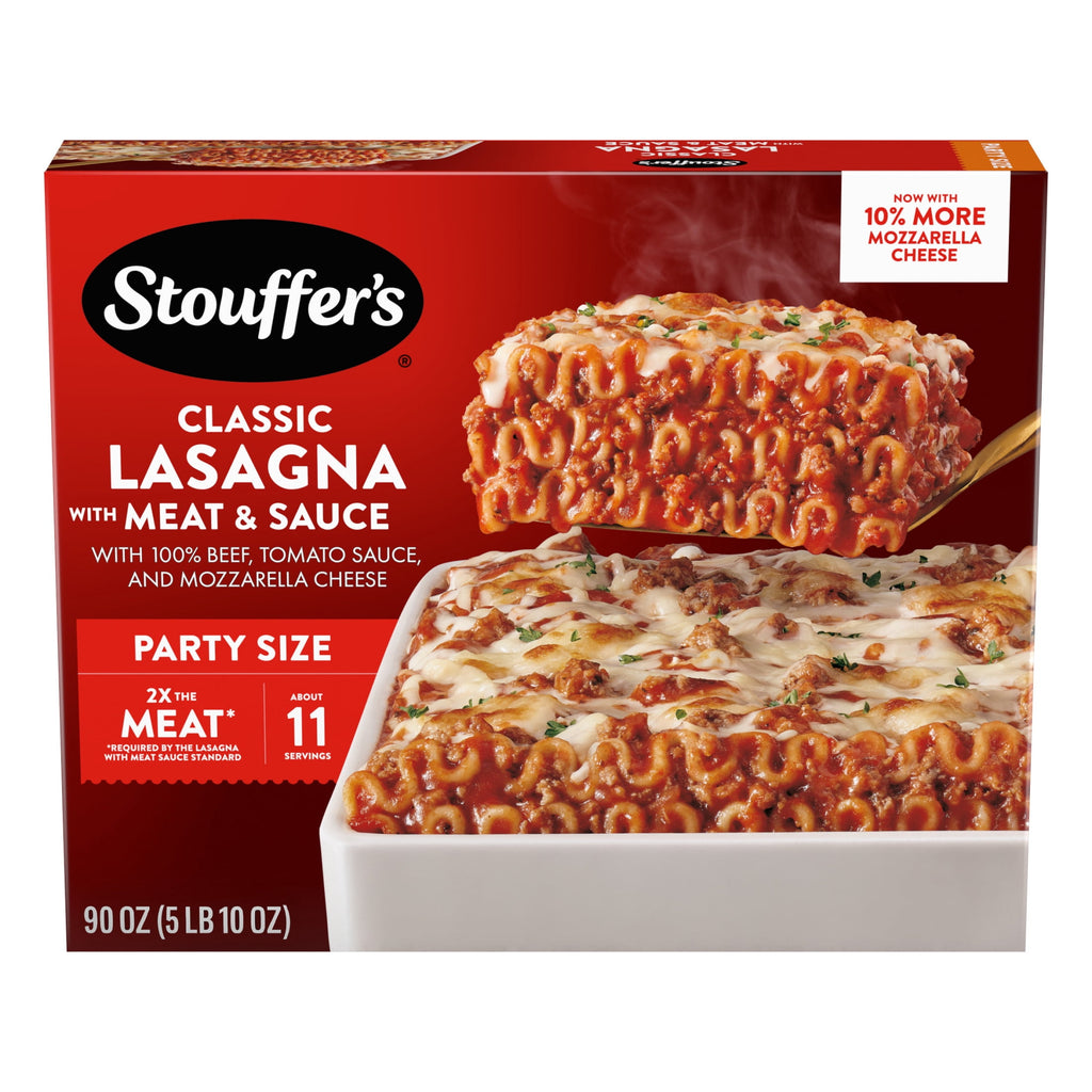 Stouffer's Lasagna with Meat and Sauce Frozen Family Meal 90 Oz