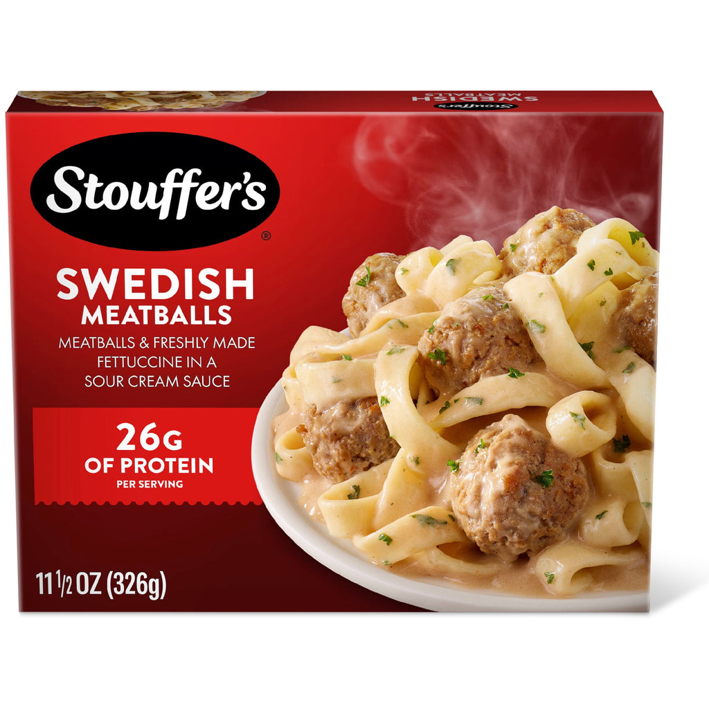 Stouffer's Swedish Meatballs Frozen Pasta Single Serve 11.5 Oz