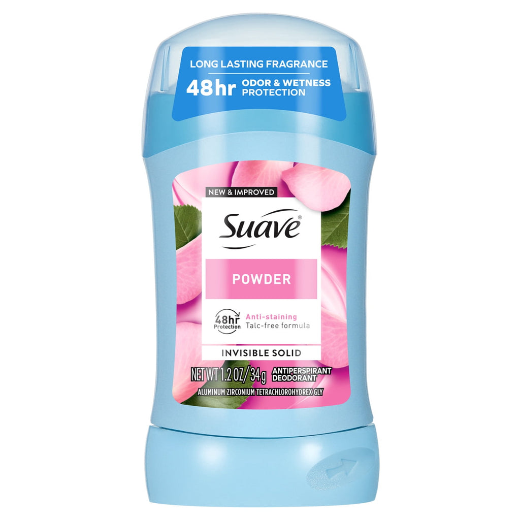 Suave Women Antiperspirant Deodorant Powder 48-Hour Protection 1.2 oz