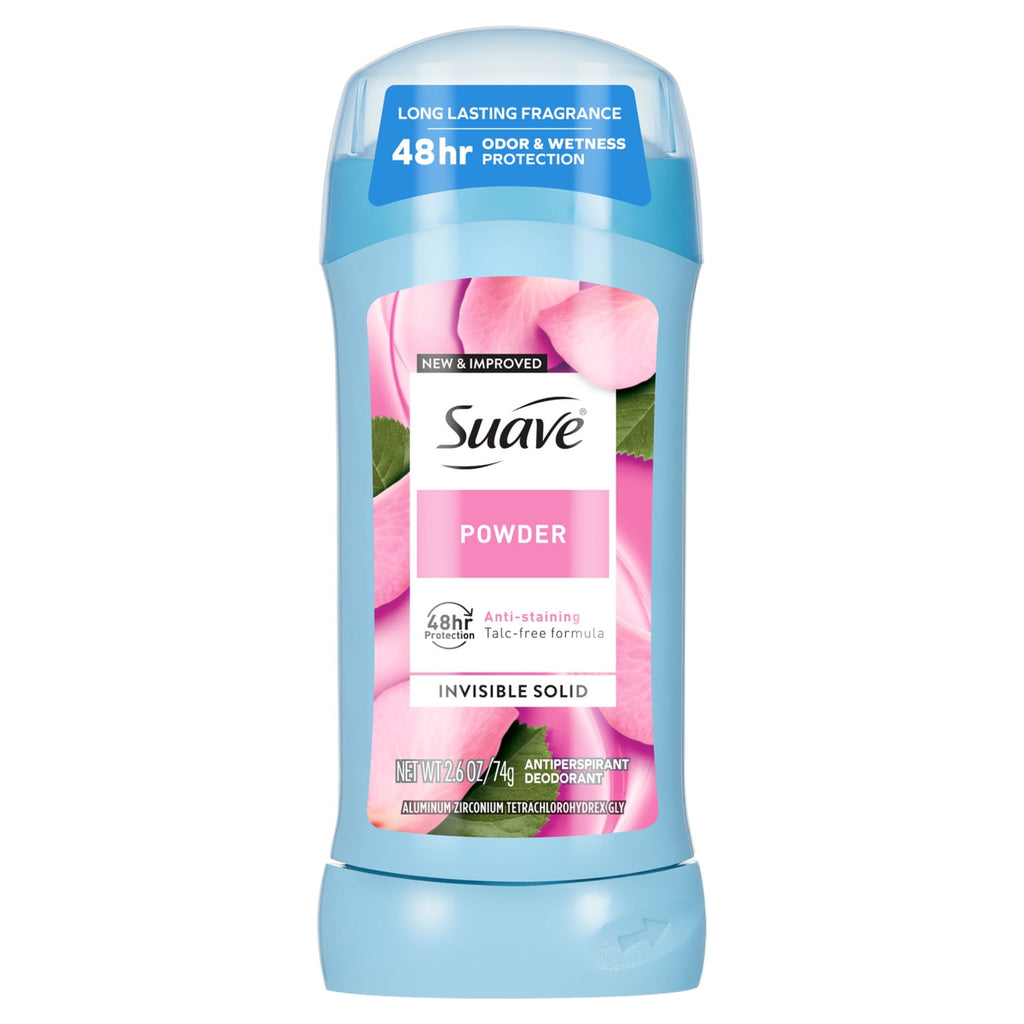 Suave Women Antiperspirant Deodorant Powder 48-Hour Protection 2.6 oz