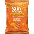 Harvest Cheddar Whole Grain Snack Chips 7 Oz 1 Count SunChips