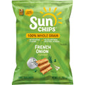 100% Whole Grain French Onion Snack Chips 7 Oz SunChips