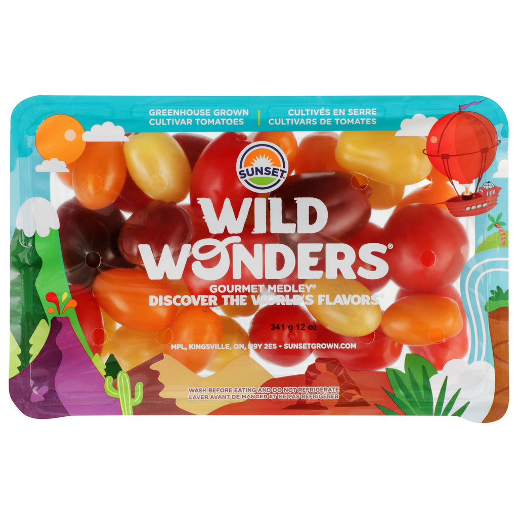 Sunset Wild Wonders Medley Tomatoes 12 Oz Package Fresh