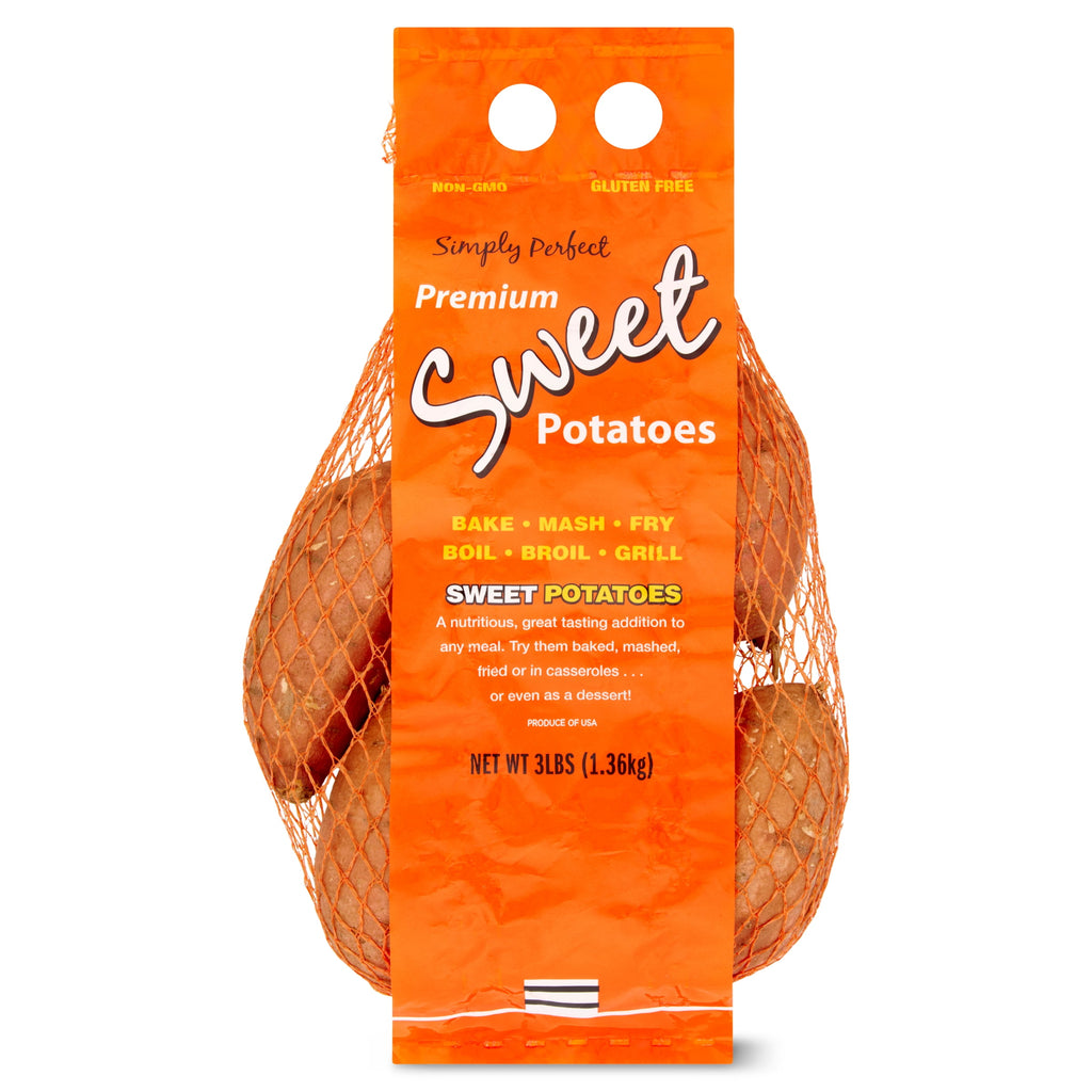 Fresh Sweet Potatoes 3 Lb Bag