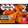 TGI Fridays Buffalo Style Chicken Wings Frozen Appetizer 9 Oz