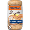 Thomas Everything Bagels 6 Count 18 Oz 9g Protein Kosher