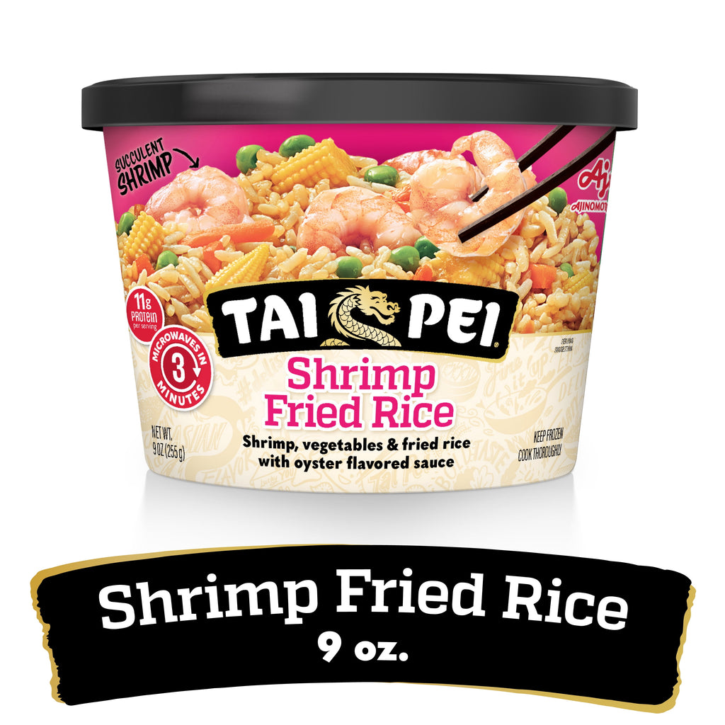 Tai Pei Shrimp Fried Rice Frozen Asian Entrée 9 Oz