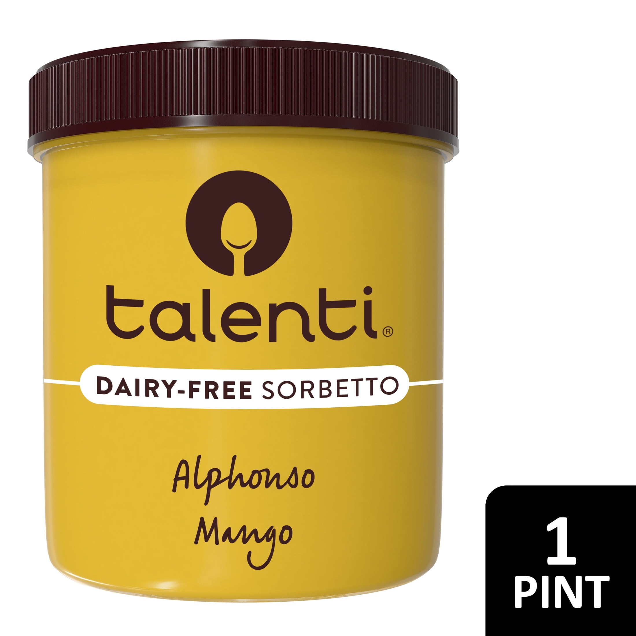 Talenti Dairy-Free Alphonso Mango Sorbet Frozen Dessert 16 Oz