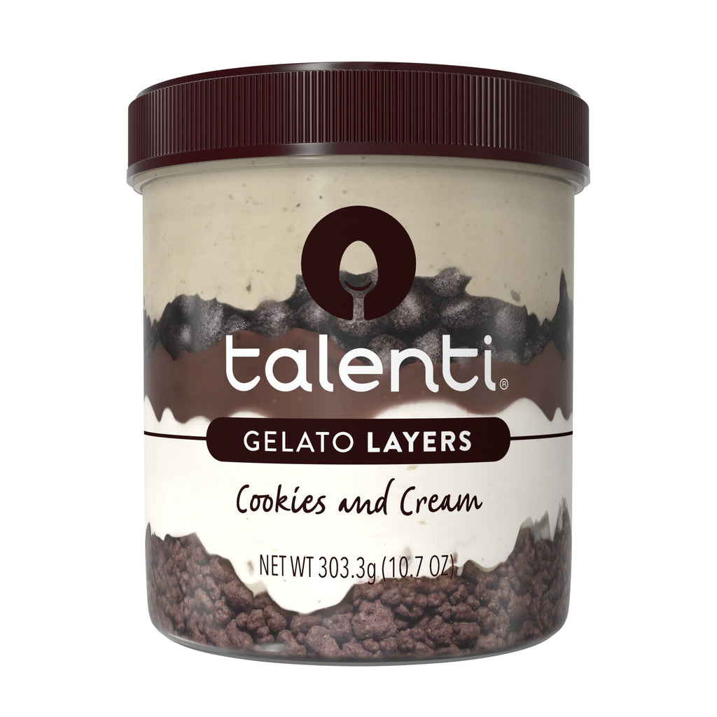Talenti Gelato Layers Cookies and Cream Frozen Dessert 1 Pint