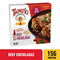 Tapatío Beef Enchiladas Frozen Mexican TV Dinner 10 Oz