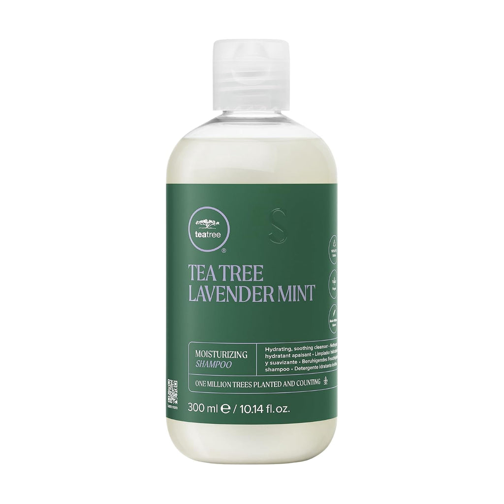 Paul Mitchell Tea Tree Lavender Mint Moisturizing Shampoo Soothes Replenishes Dry Hair 10.14 oz