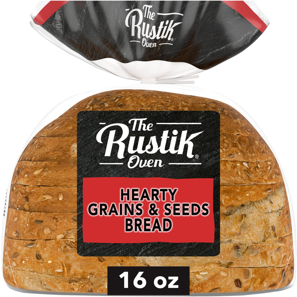 Rustik Oven Hearty Grains & Seeds Bread 16 Oz 1 Count