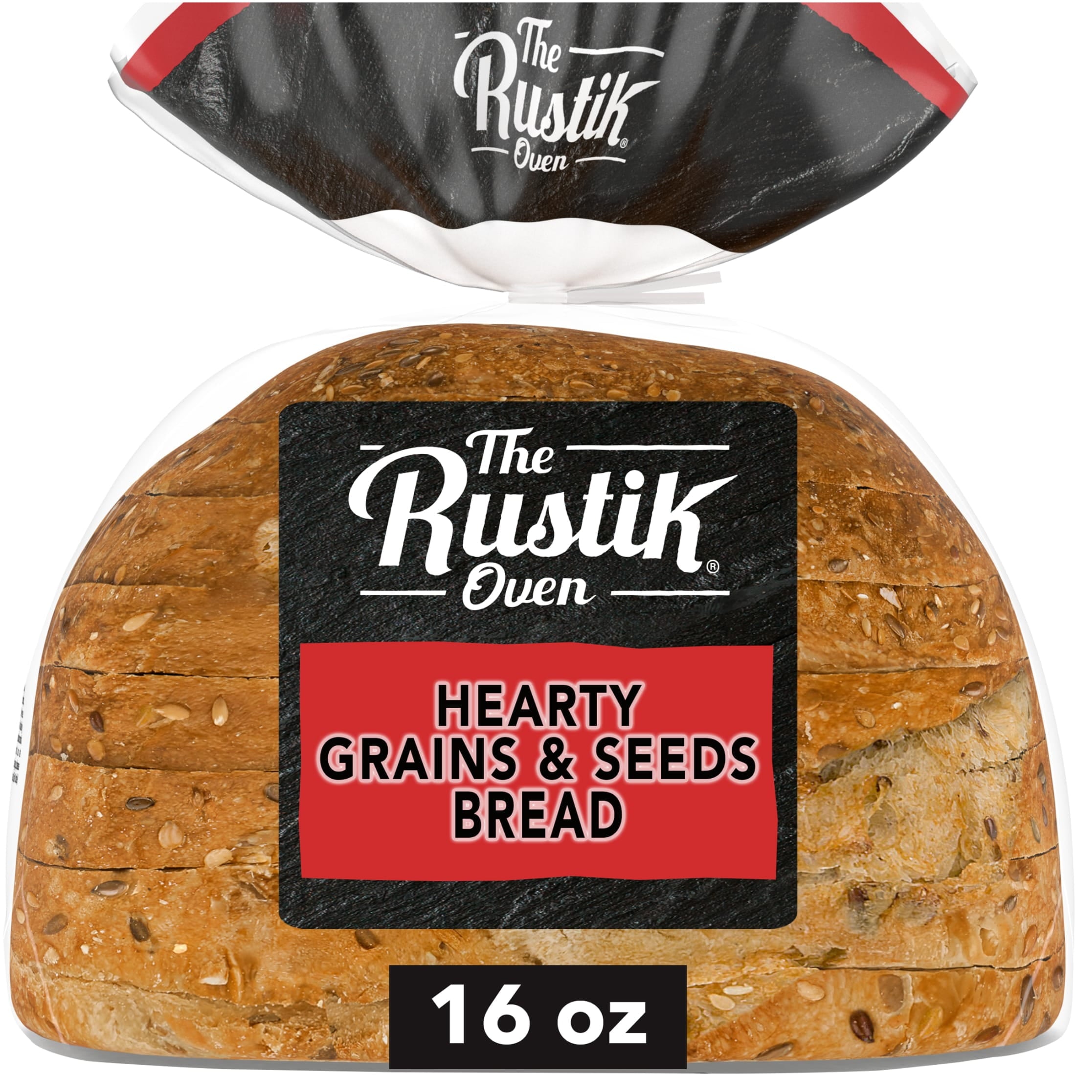 Rustik Oven Hearty Grains & Seeds Bread 16 Oz 1 Count