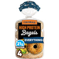 High Protein Everything Bagels 15.5 Oz 4 Count