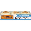 Thomas' Sourdough English Muffins 6 Count 12 Oz