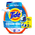 Tide Power PODS Odor Defense + Oxi Laundry Detergent Pacs Original Scent 45 Count