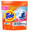 Tide PODS Laundry Detergent Pacs with Downy April Fresh Scent 11 Count