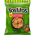 Salsa Verde Flavored Tortilla Chips 11 Oz Tostitos