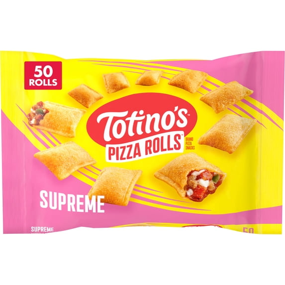 Totino's Supreme Pizza Rolls Frozen 50 Count 24.8 Oz