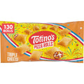 Totino's Triple Cheese Flavored Pizza Rolls Snacks 130 Count 63.5 Oz Frozen