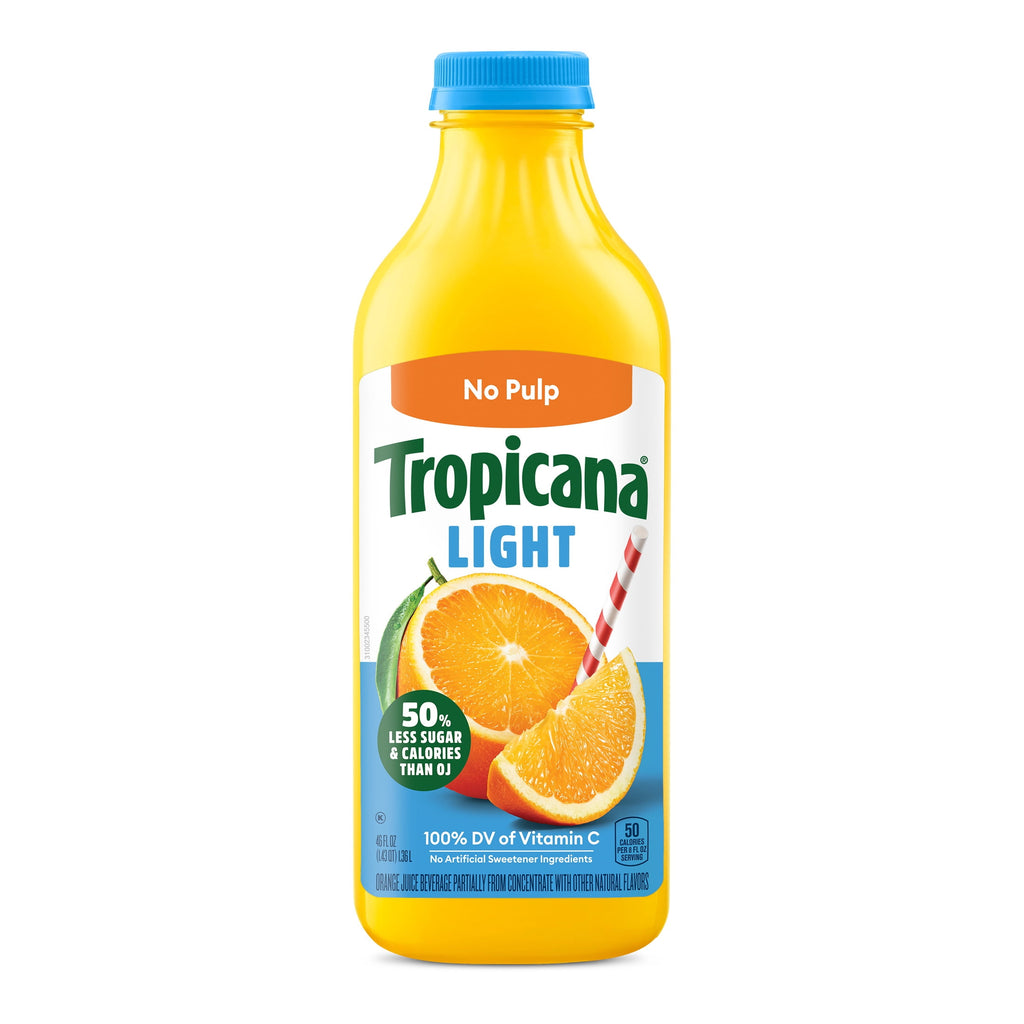 Tropicana Light Orange Juice Beverage No Pulp 46 fl oz