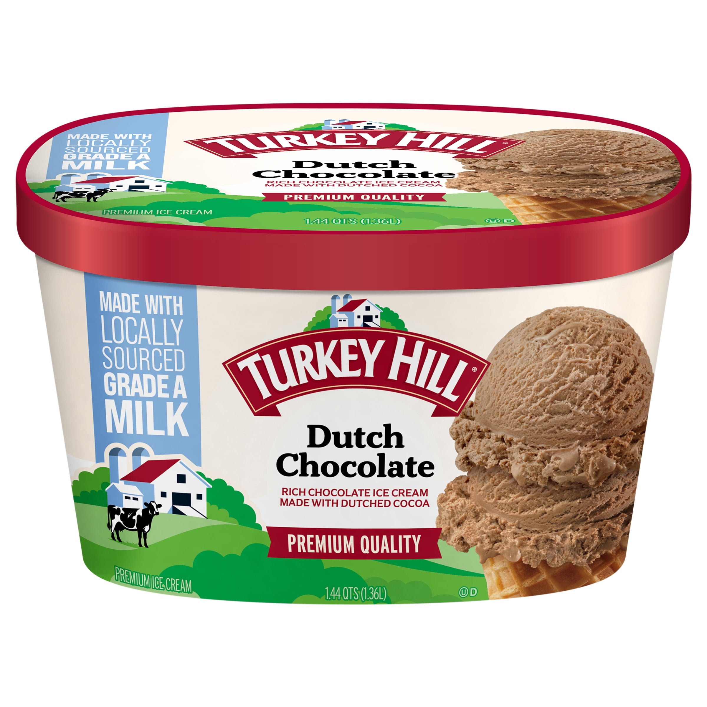 Turkey Hill Dutch Chocolate Premium Ice Cream 46 Fl Oz
