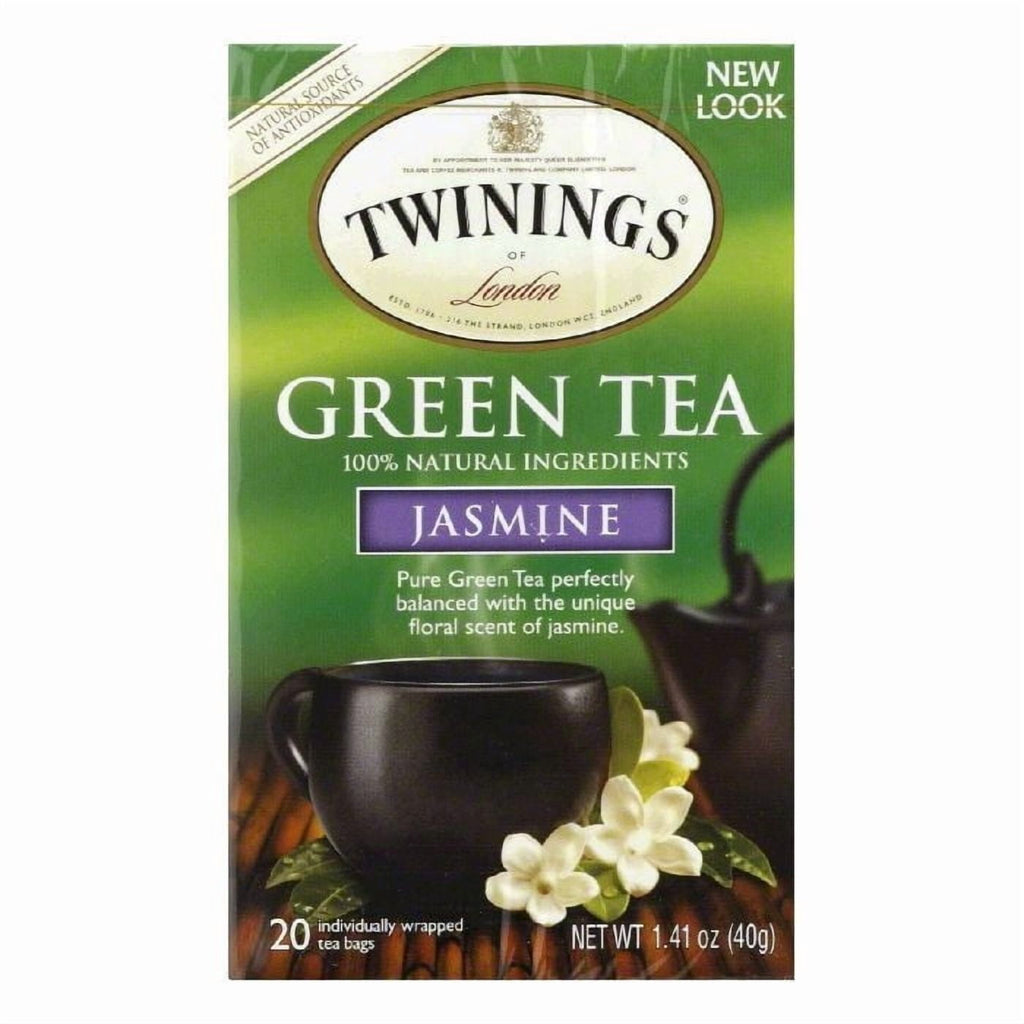 Twinings Green Tea with Jasmine Tea Bags 20 Count