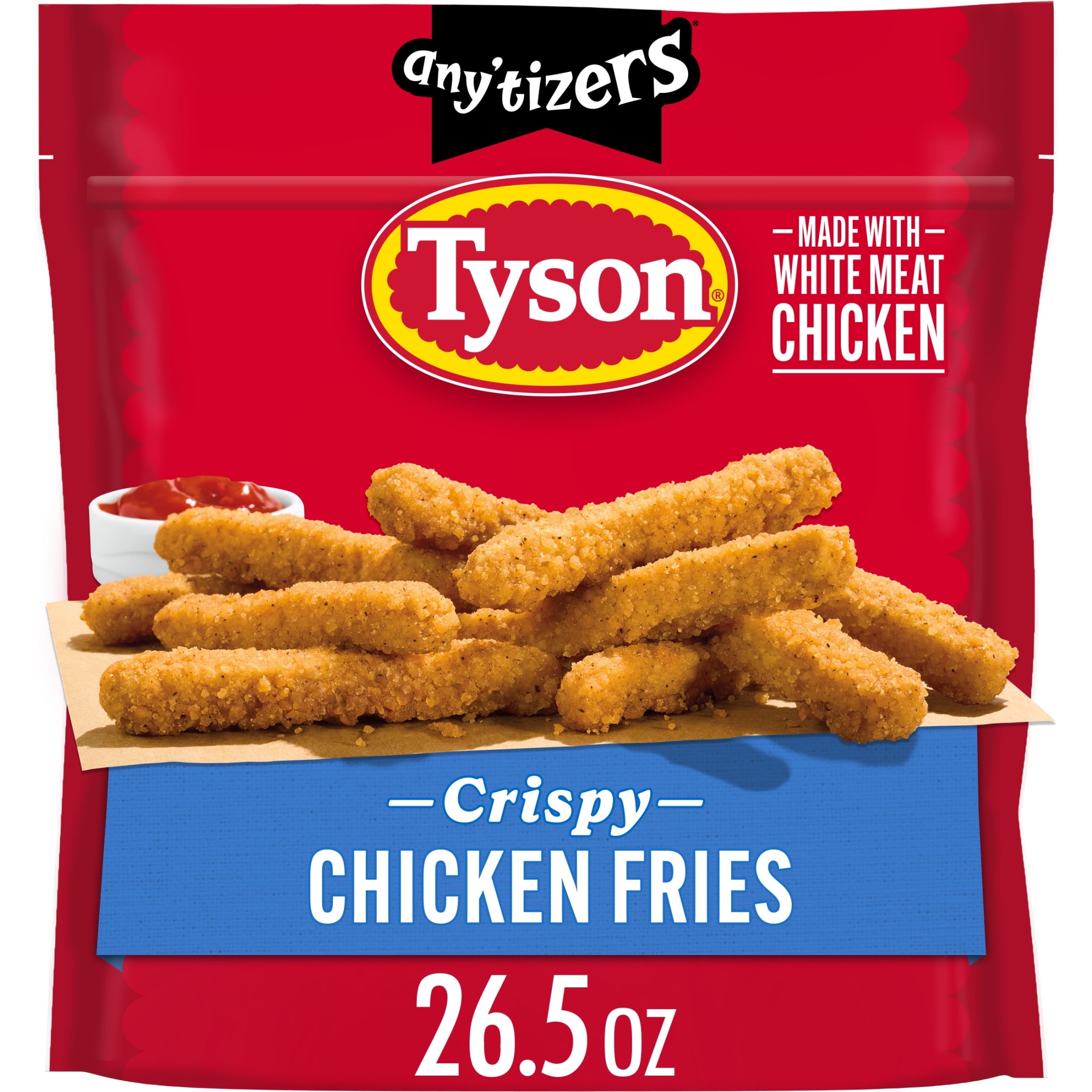 Tyson Any'Tizers Frozen White Meat Crispy Chicken Fries 26.5 Oz