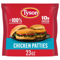 Tyson White Meat Chicken Patties Frozen 23 Oz
